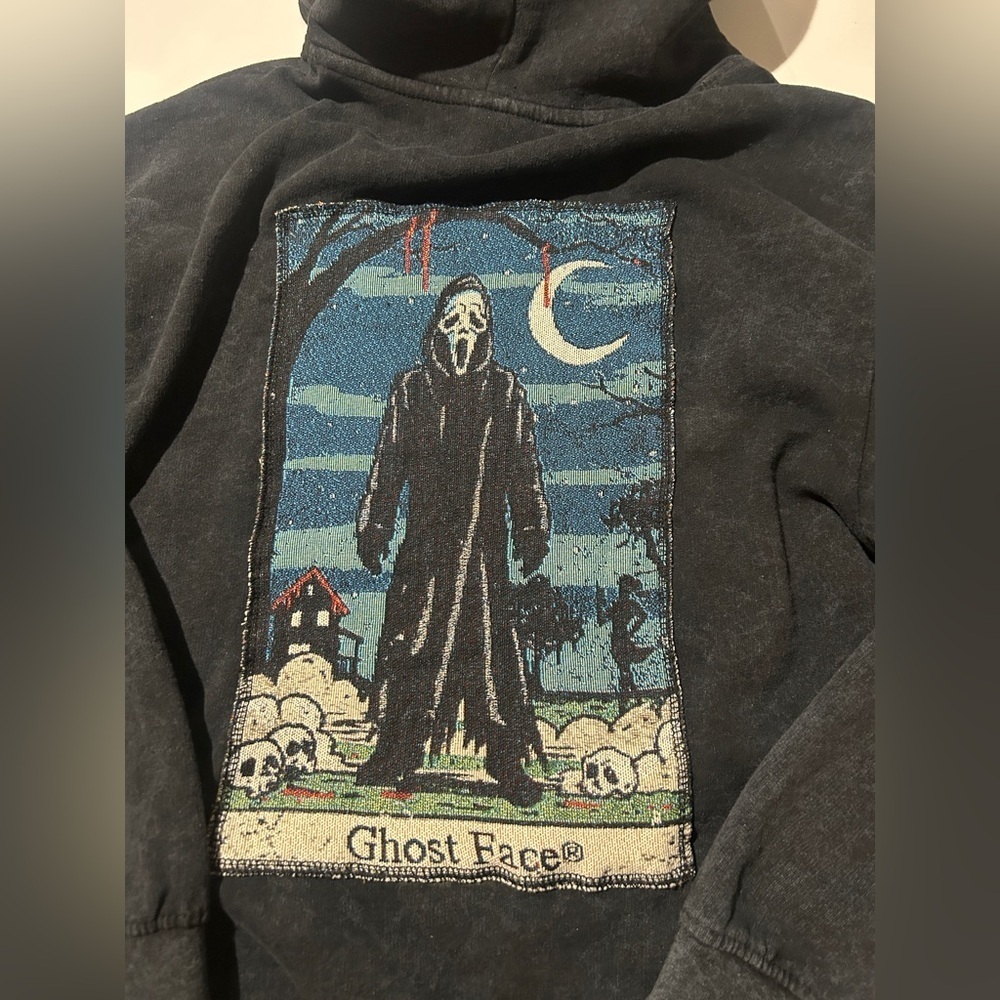 Ghost Face Drawstring
Hooded Sweatshirt size M - Picture 11 of 14